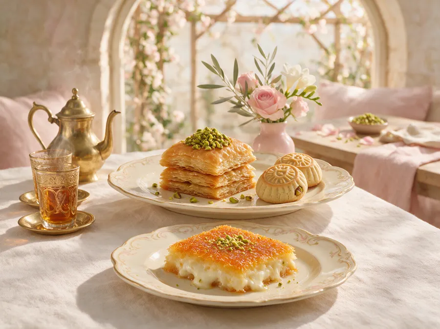 Pâtisseries libanaises — univers Douceurs